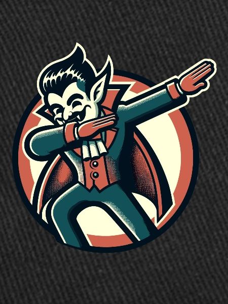 Dabbing vampire Drôle Dabbing Design