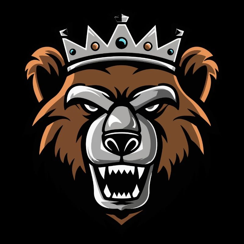 Bear Head Crown