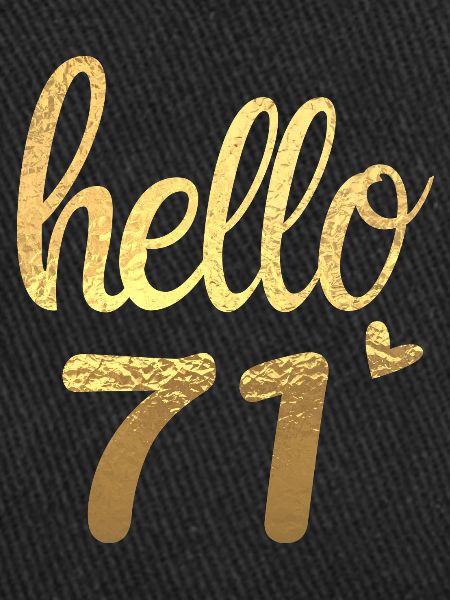Hello 71 doré