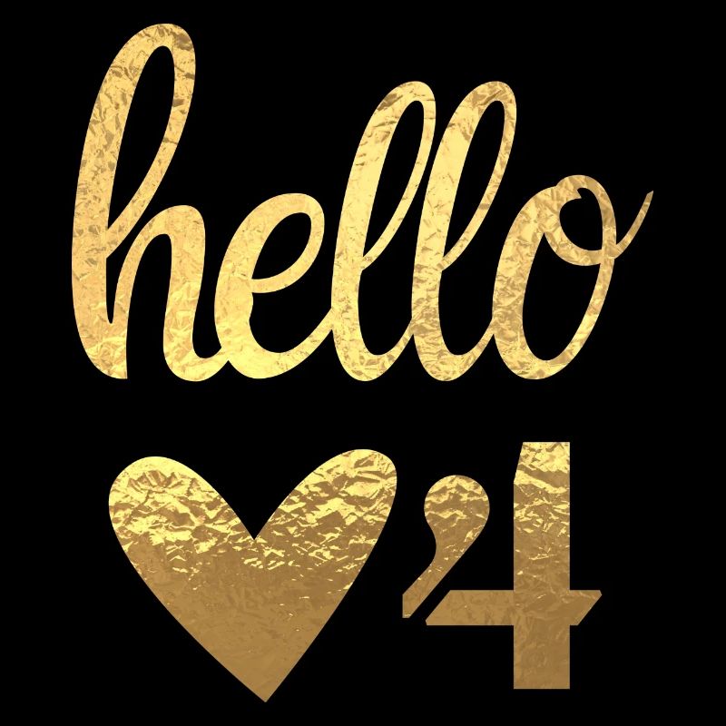 Hello 4 doré