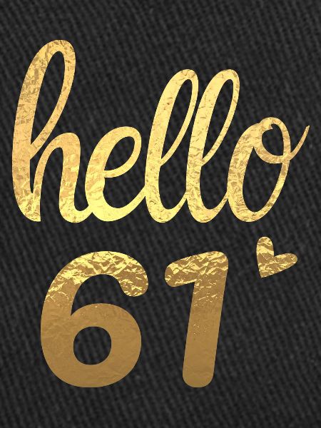 Hello 61 doré