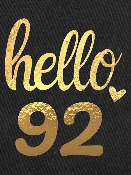 Hello 92 doré