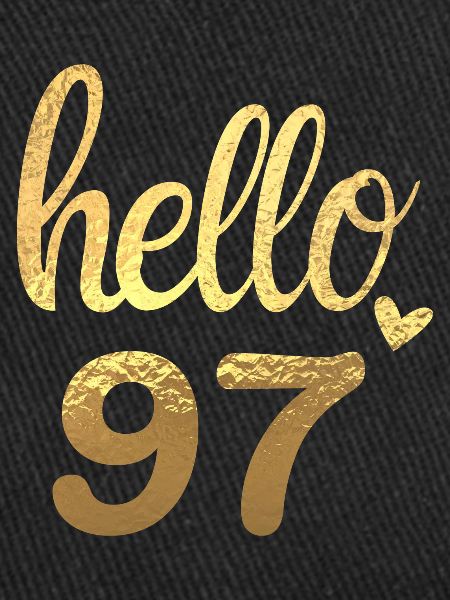 Hello 97 doré