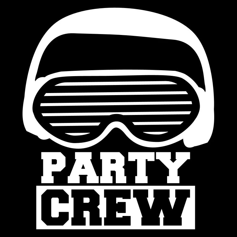 Party Crew Gesicht Feiern Team Freunde Mitglied