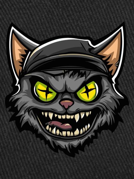 Halloween Comic Cat Cat