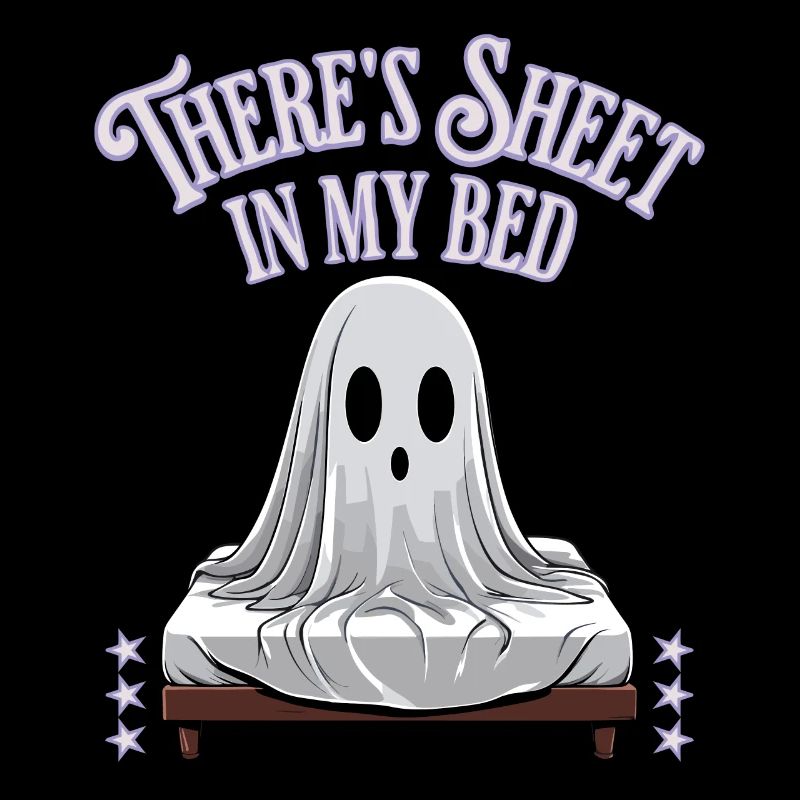 Drap d’Halloween au lit drôle de dicton