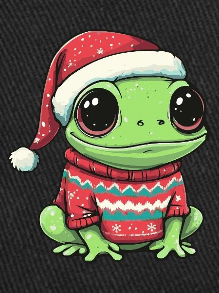 Frog Christmas Comic