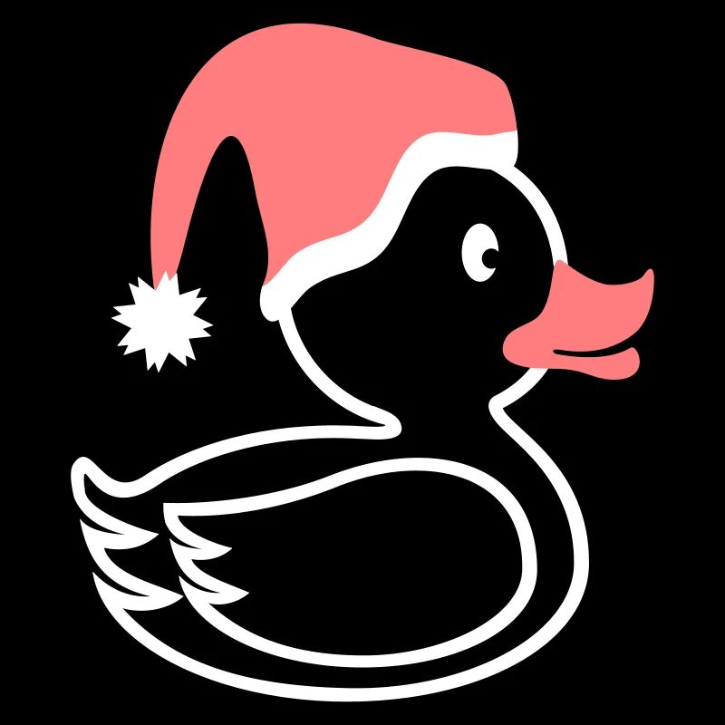 Christmas duck light line rubber duck