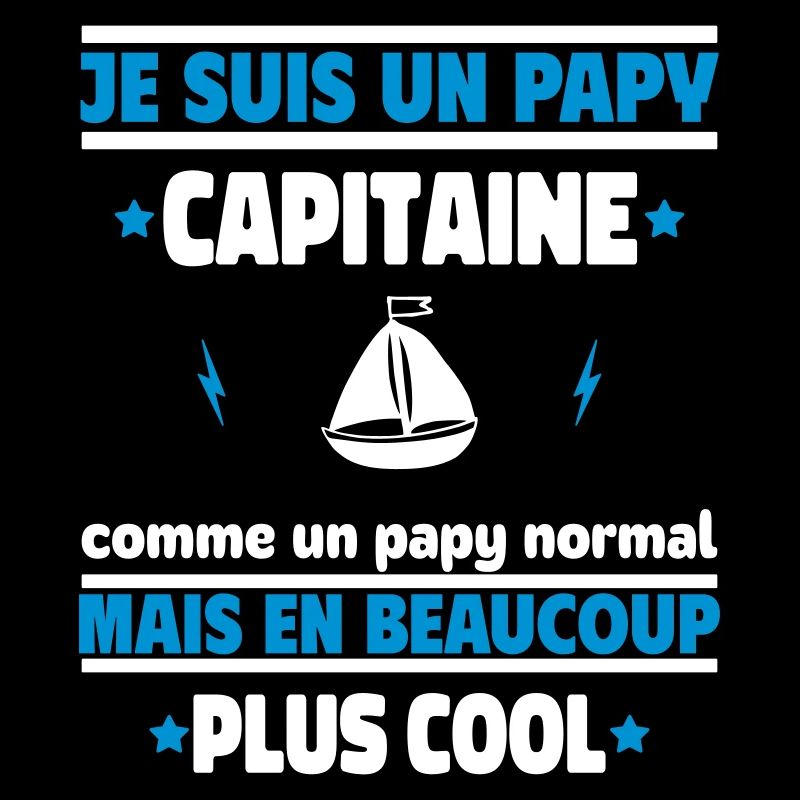 Je suis un papy capitaine plus cool, cadeau noël