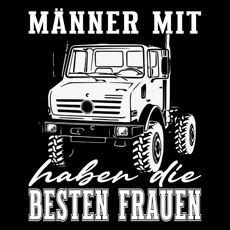 Männer mit Unimog - Offroad - Universal Motorgerät