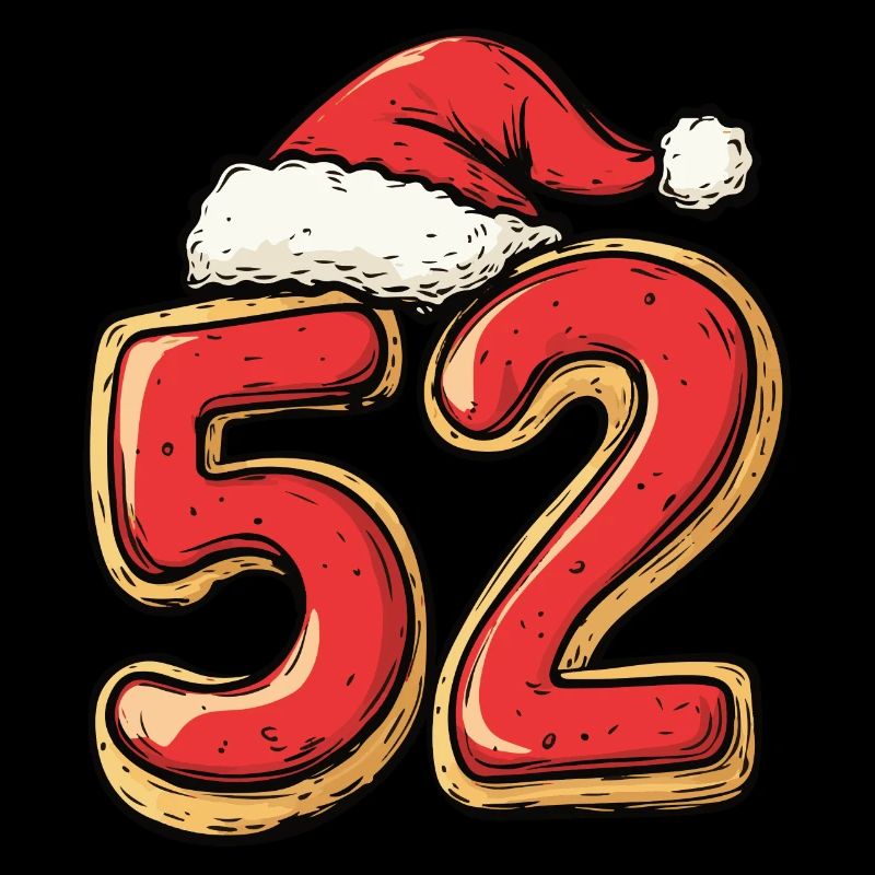 Biscuit de Noël à 52 chiffres