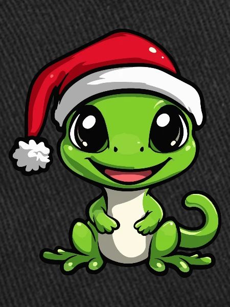 Lézard Noël Mignon