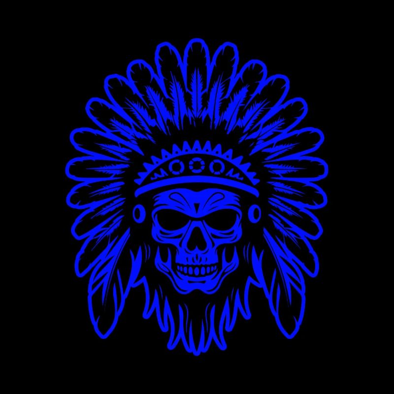 Crâne Apache Indien