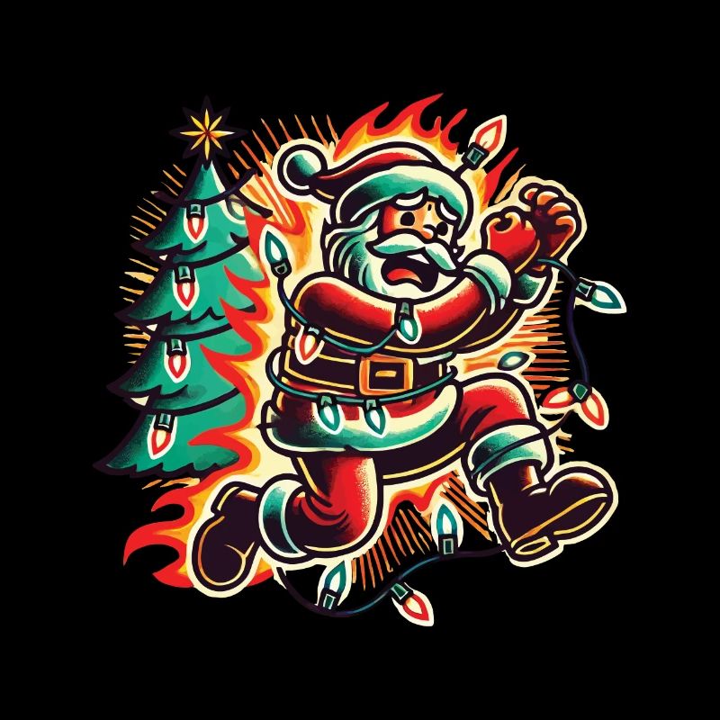 Chaos de Noël, danger d’électrocution