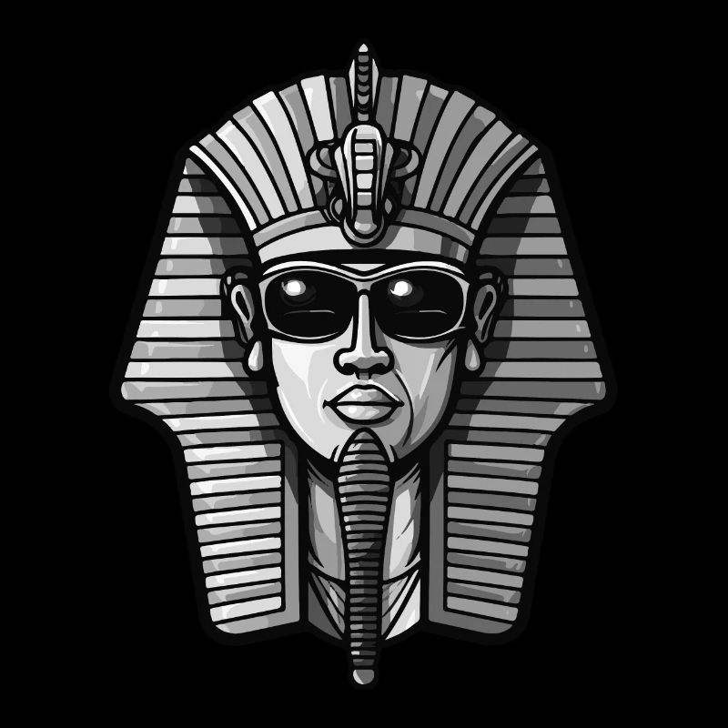 Pharaon mort Hipster Cool Party
