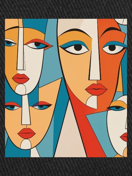 Abstract faces