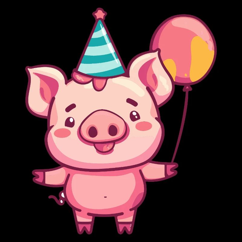 Cochon Anniversaire Bébé