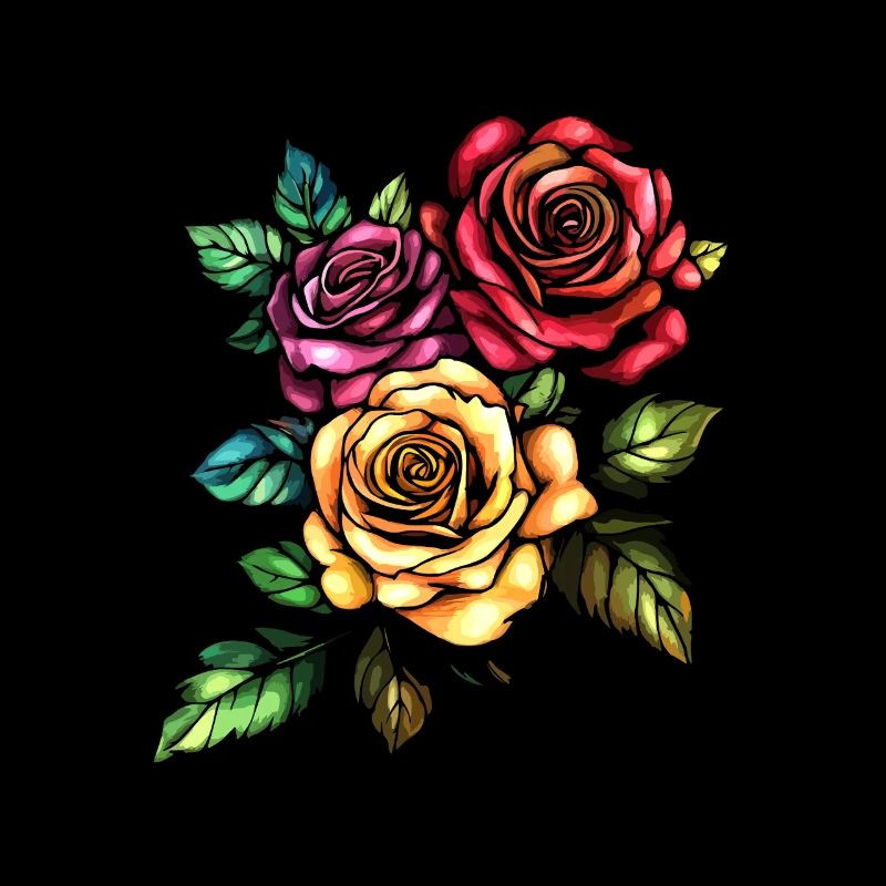 Roses Fleurs Amour
