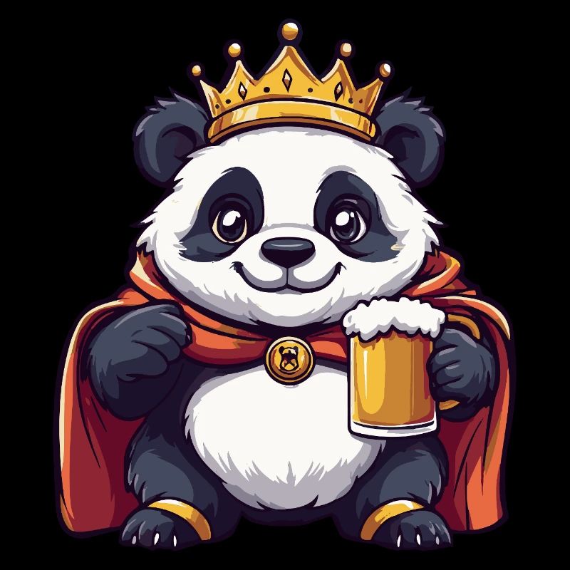 Panda Bière Drôle