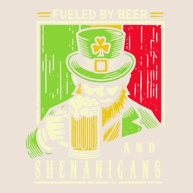 Saint-Patrick Chapeau drôle Bière Trèfle Fun
