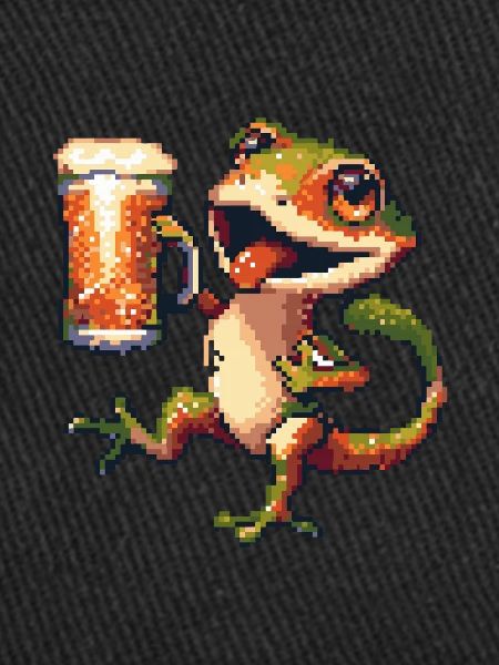 Bière Lizard Pixel