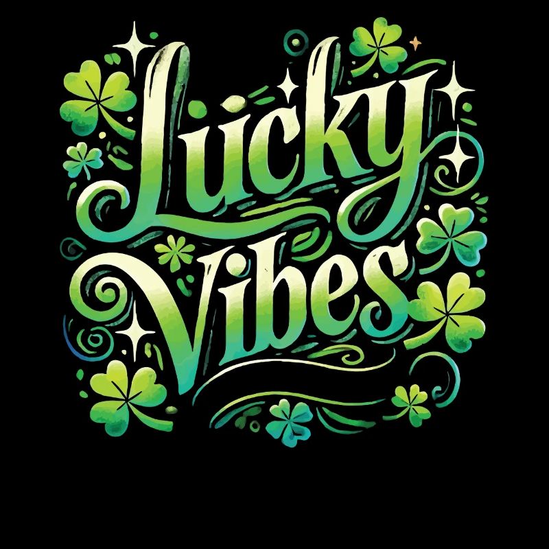 Saint-Patrick Lucky Vibes Design