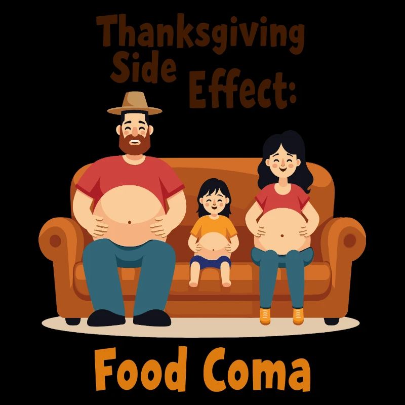 Coma alimentaire de Thanksgiving