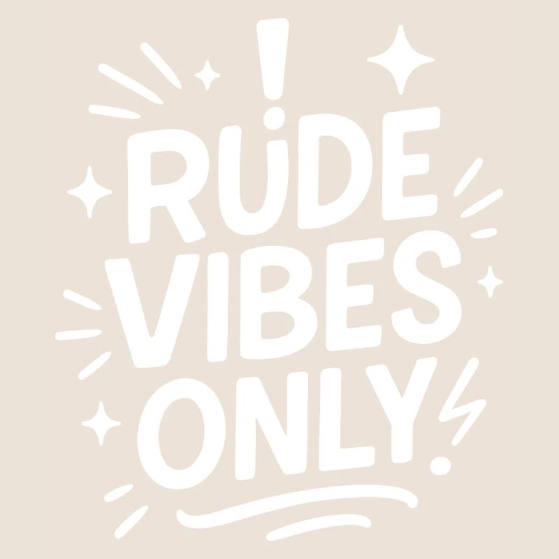 Seulement des vibrations impolies