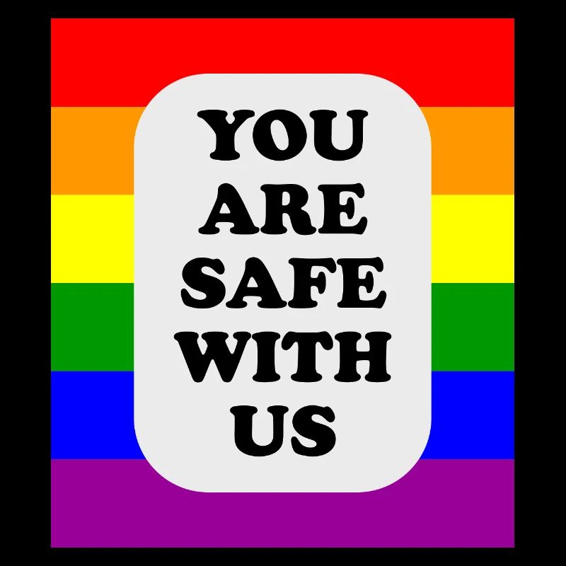 LGBT-Safe-Space-Regenbogenflagge