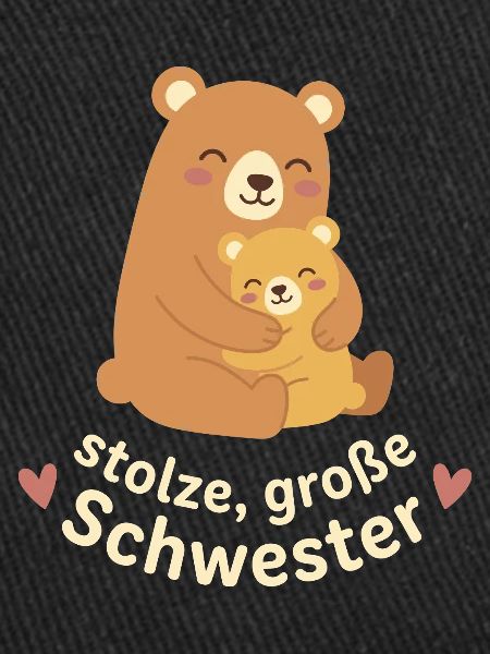 Stolze große Schwester - Süße Bären