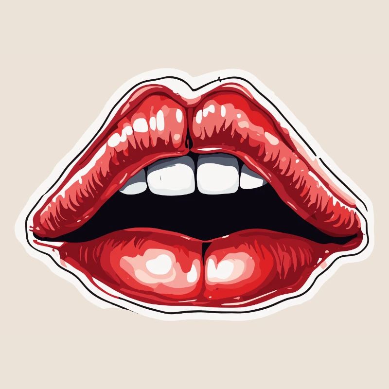 Bouche / Lèvres / Dents / Langue / Sourire / Baiser
