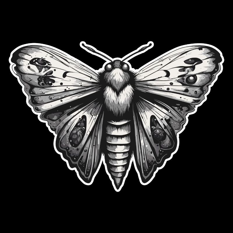 Papillon de nuit / Animal / Insecte / Larve / Ravageur