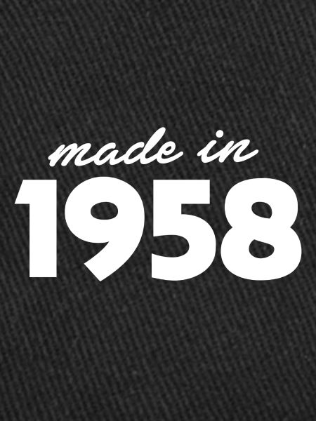 made in 1958