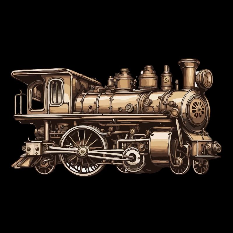 Zug / Lokomotive / Dampflok / Eisenbahn / Lock