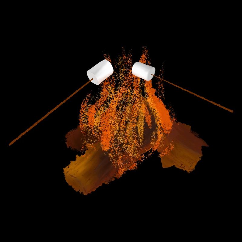 Lagerfeuer mit Marshmallows