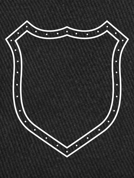 Blason symbole du bouclier