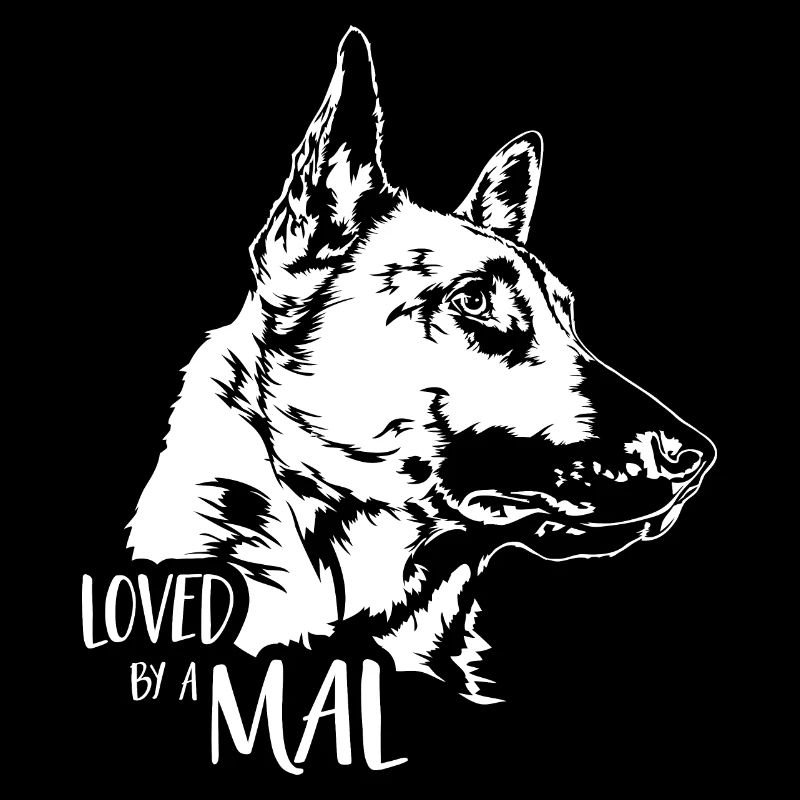 Aimé par un chien malinois Mal Disant chiens Wilsigns