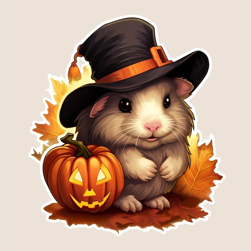 Cochon d’Inde d’Halloween