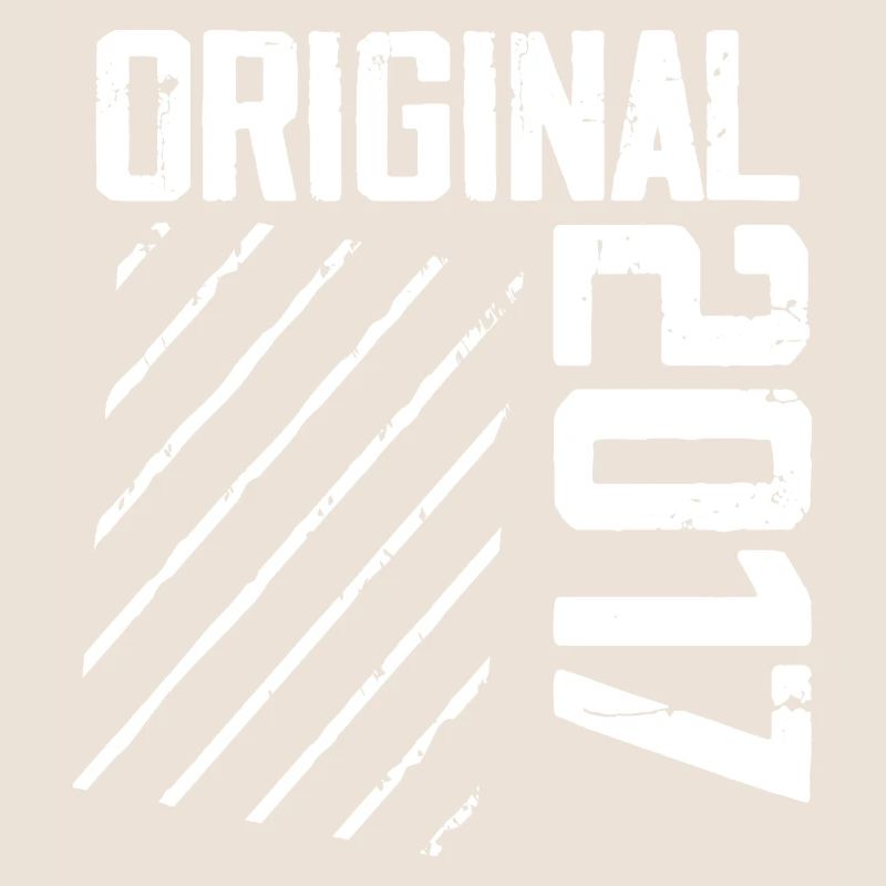 Original 2017 7th Anniversary Retro Gift