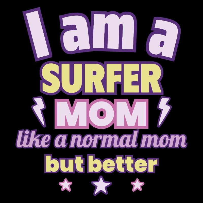 Mutter Surferin, Muttertag Geschenk, Surfen