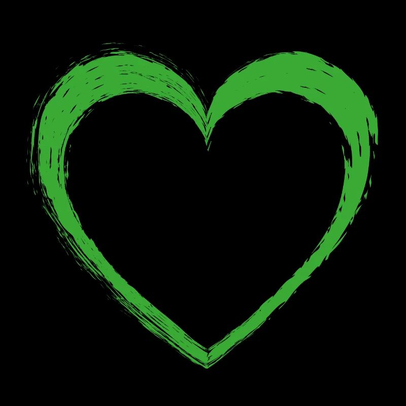 Grünes Herz