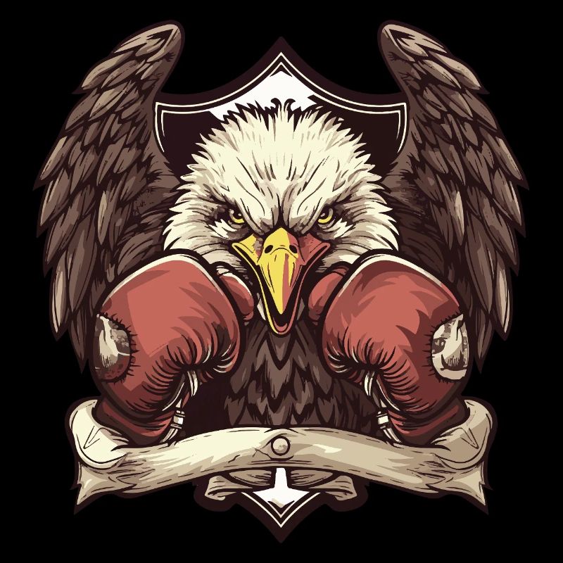Eagle Boxer MMA Logo