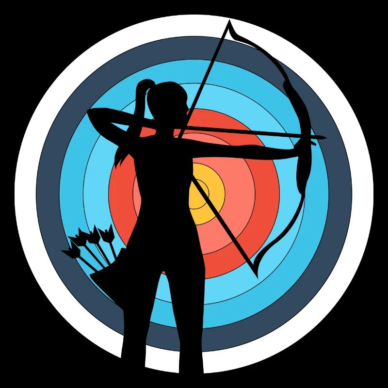 Archer tir à l’arc femmes
