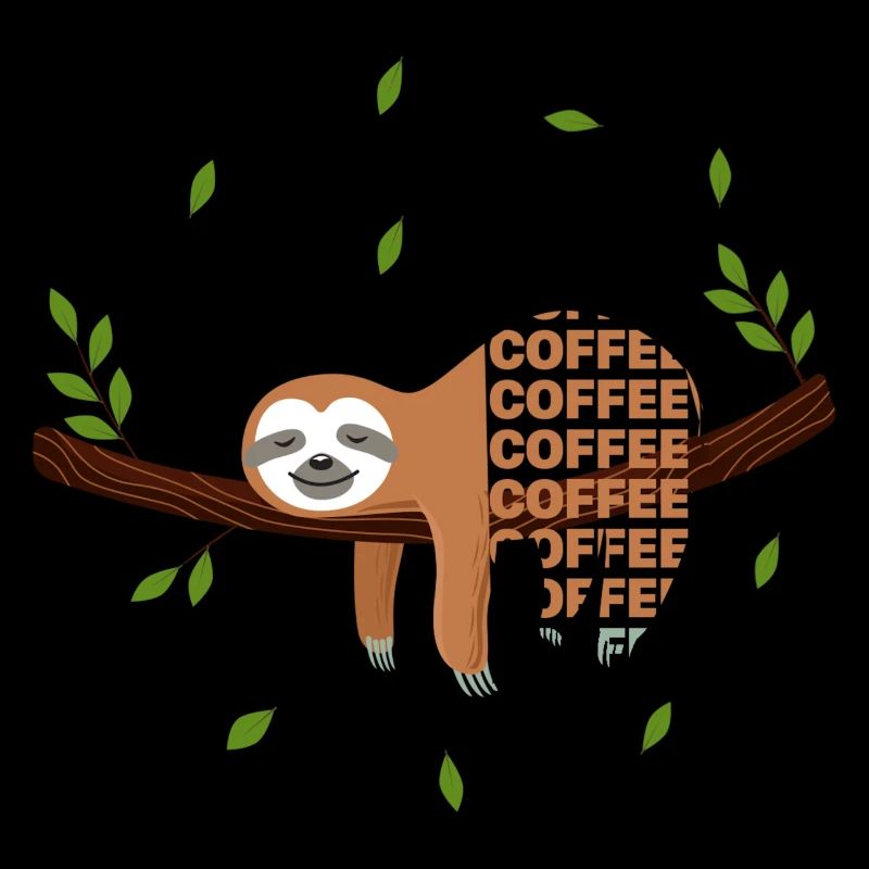Coffee Sloth/ For Sloths