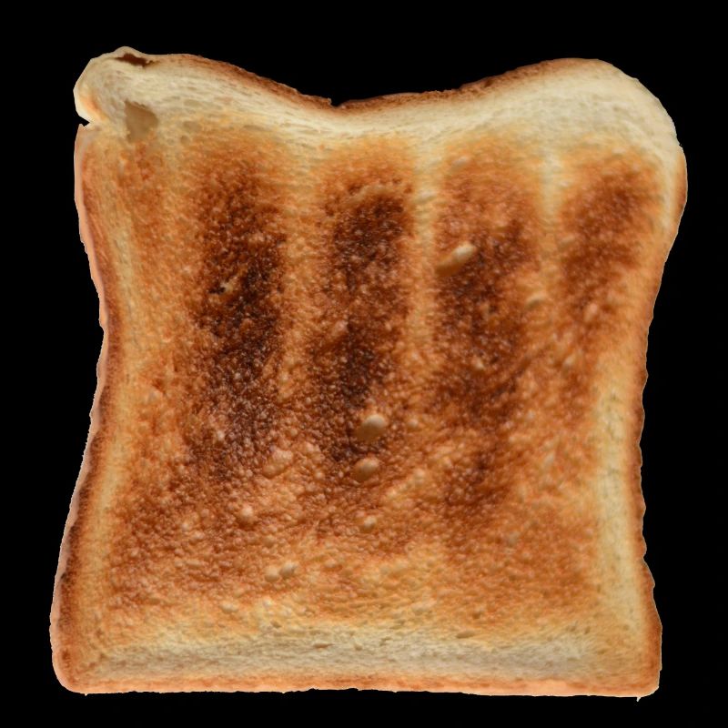 Toast - Pain blanc simplement grillé