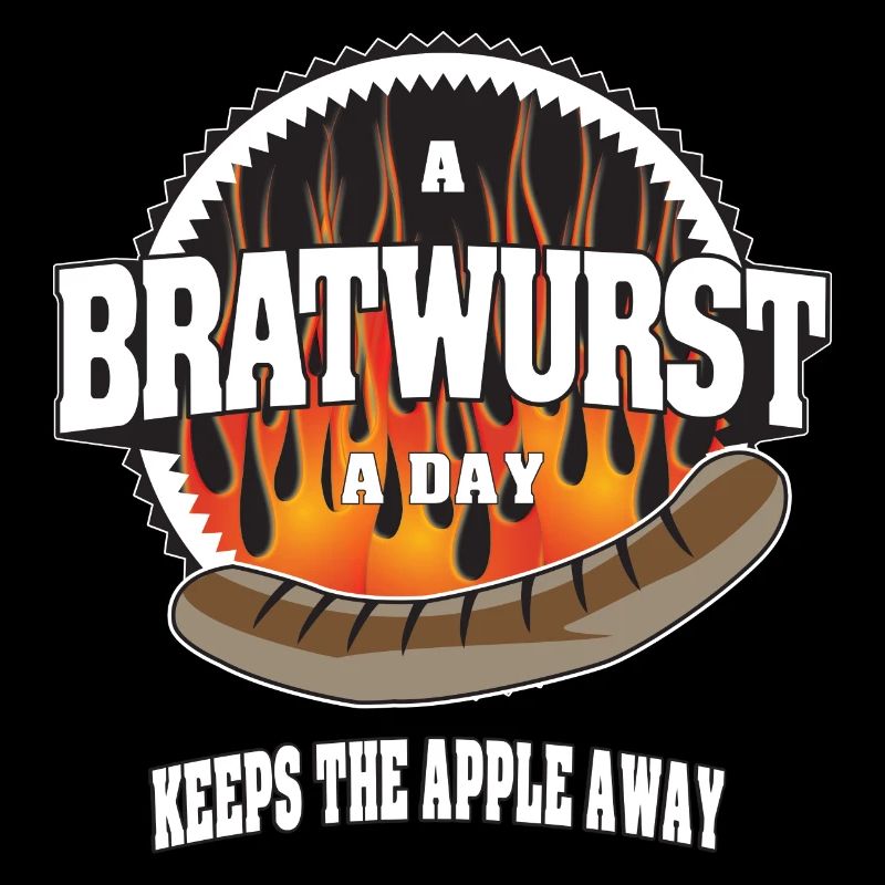 A Bratwurst a day keeps the apple away