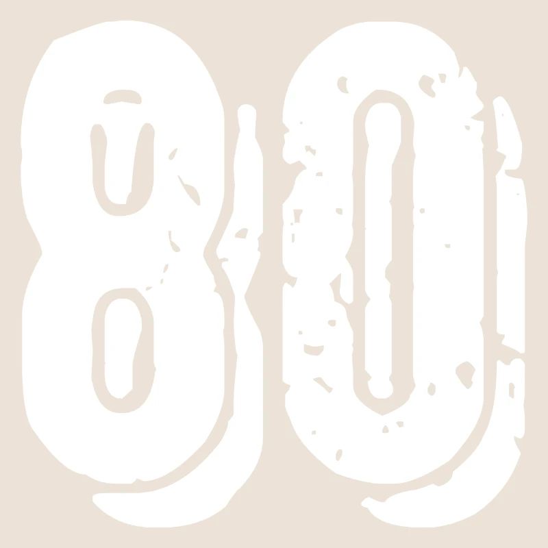 80 number jersey