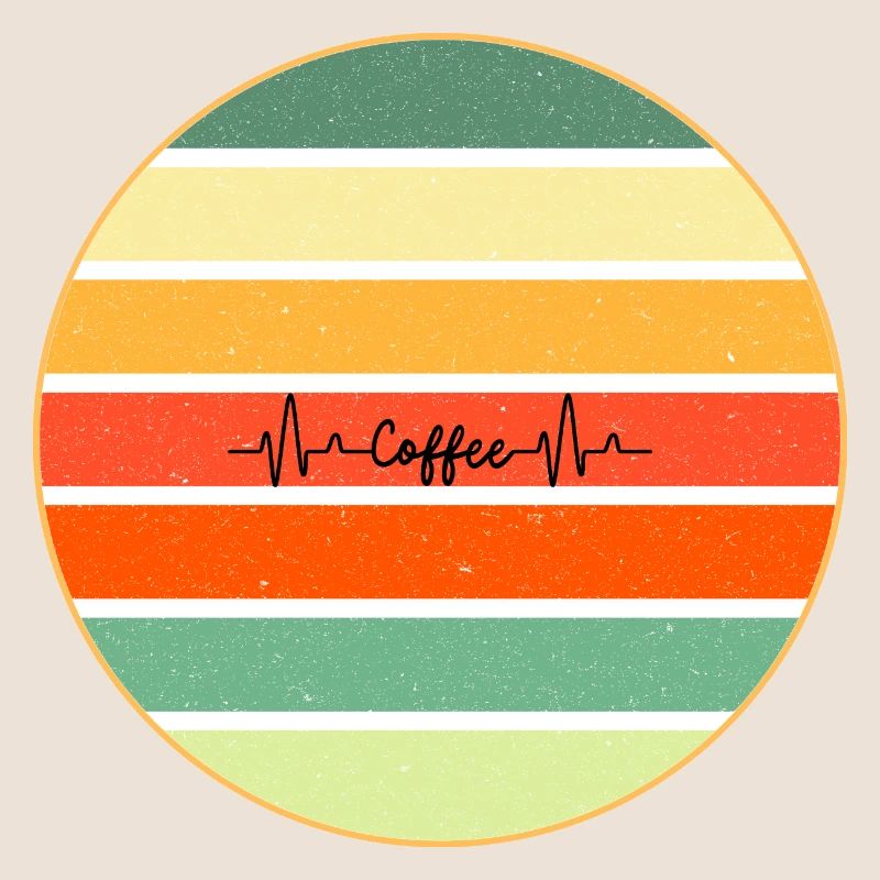 Coffee Retro Sunset