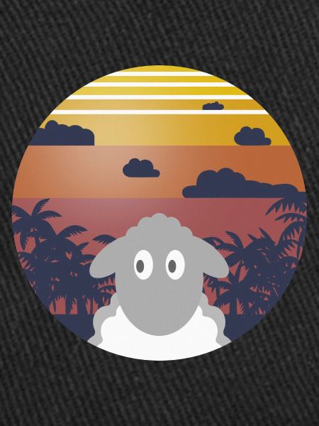 Sheep at sunset