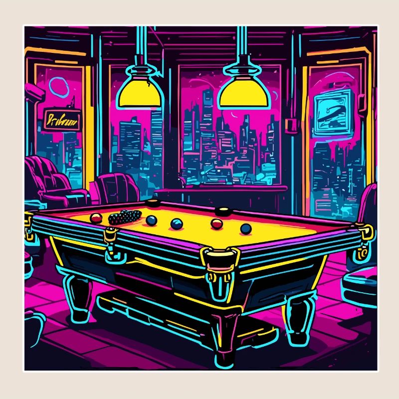 Billard / Boule de billard / 8 boules / billard / Kö